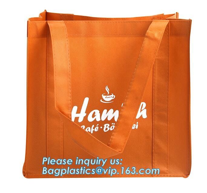welcome fast delivery full color printing Elephant PET PP non woven bag for small quantity order, laminated pp non woven