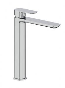 China High  Bathroom Tap, Modern Brass Waterfall Basin Tap, Hot and Cold Adjustable, High Tap for Bathroom on sale