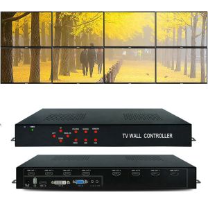 Quality 2x2 3x3 LCD Video Wall displays Controller systems wholesale
