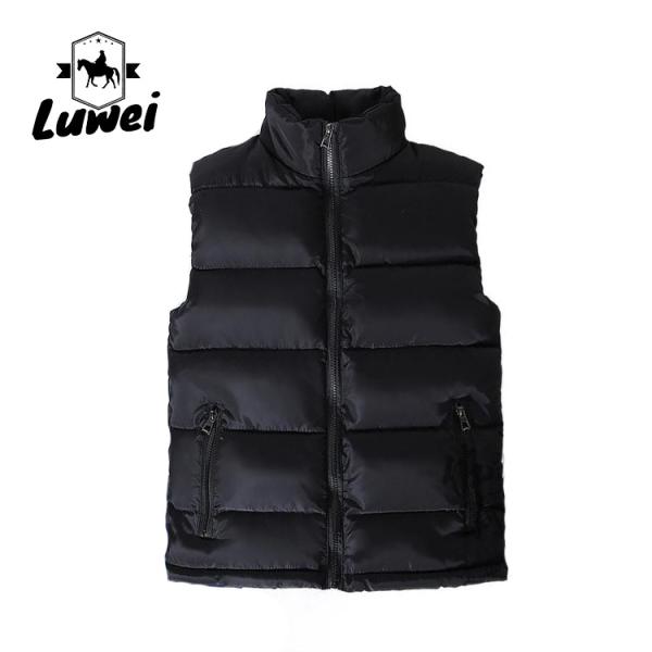 Casual Slimming Cotton Filled Top Sleeveless Travel Fashing Utility Weighted