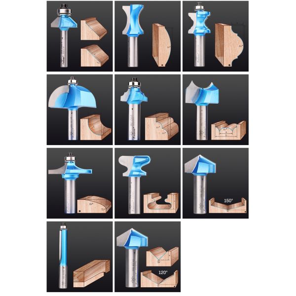 Wear Resistant Carving Bits For Router Multifunctional Portable