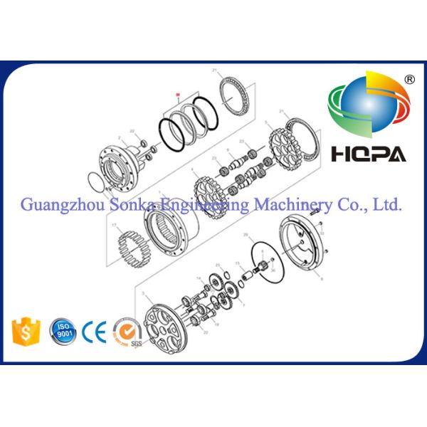 ES100-250-B Oil Rotary Shaft Seal / Custom Rotary Lip Seal Professional Custom