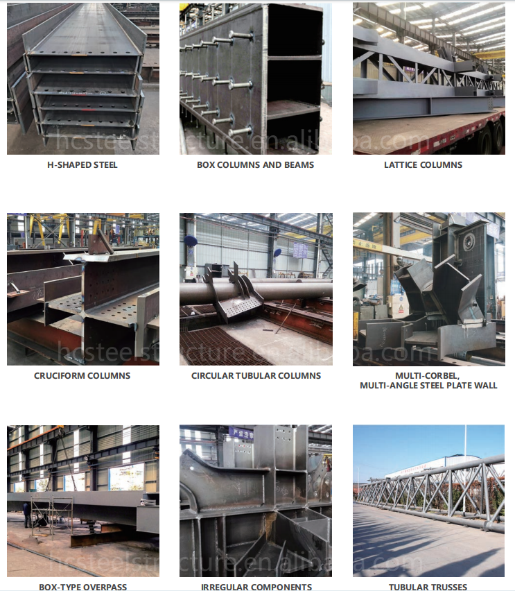 High Strength High-rise Steel Structure Building Prefabricated Super High-rise Commercial Steel Frame Project