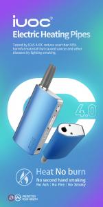 China Lithium Heat Not Burn Devices , No Ash Electrical Heating Smoking Device on sale