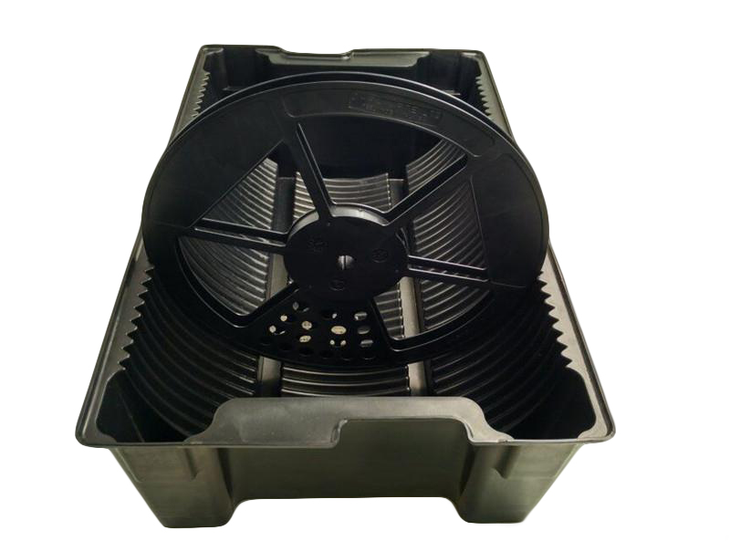 Electronic SMT Antistatic Reel ESD Storage Box Glossy Lamination