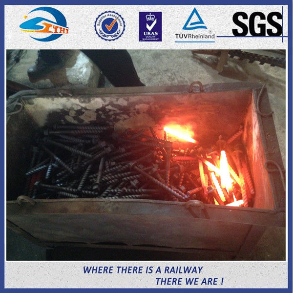ASTM Standard Boat Spikes / Spiral Spike With Q235 35# 45# Material 414Mpa