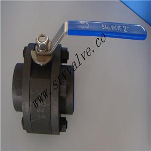 With high quality 2PC 3PC A105 800LB fire safe forged steel ball valve , Class800 , class9
