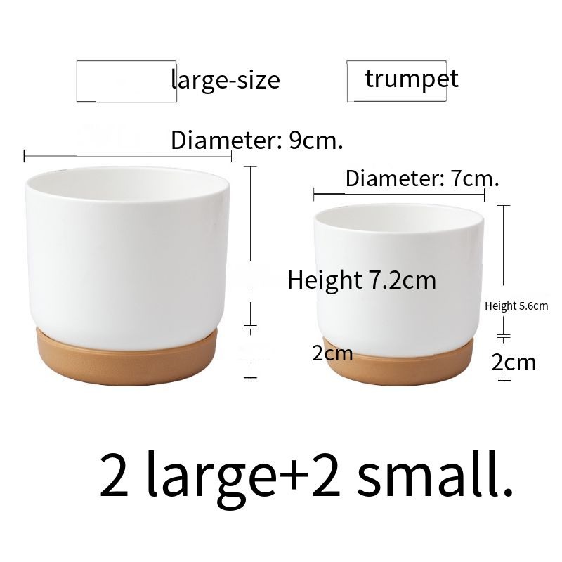 Modern Self Watering Planter Pot for Home Decor
