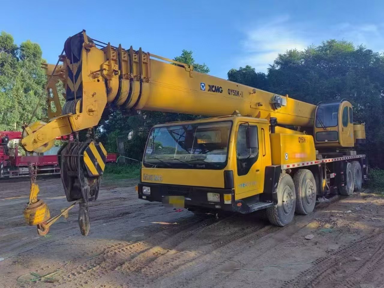 2013 Mobile Truck Crane For Sale 50 Tons Direct Source Max Working Height 42.7 Meters