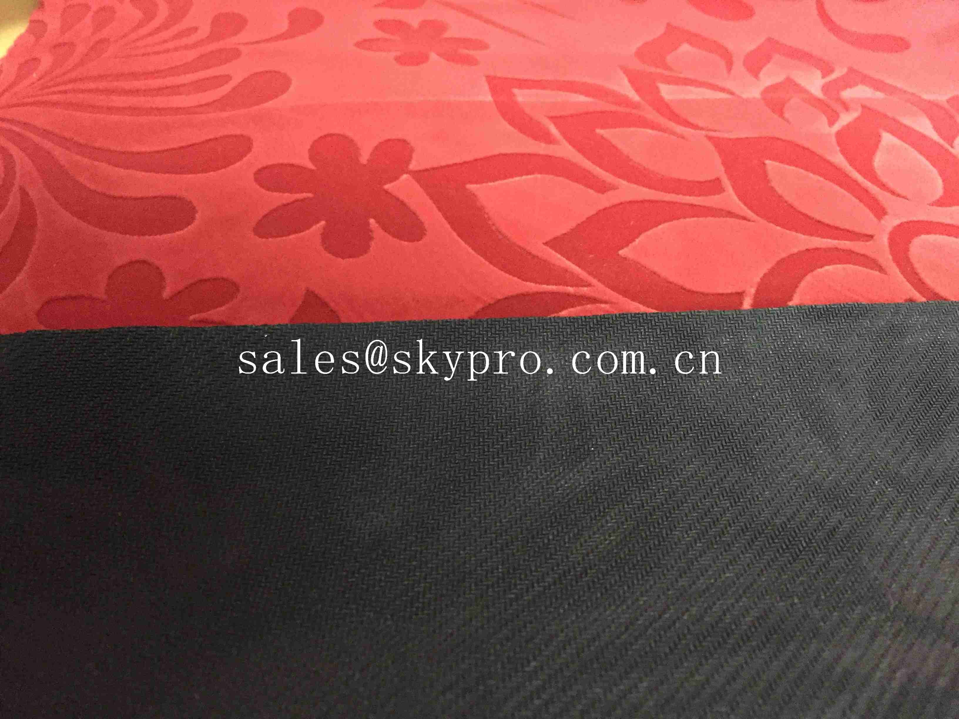 Popular Eco - Friendly Natural Neoprene Rubber Sheet / Rubber Yoga Mat