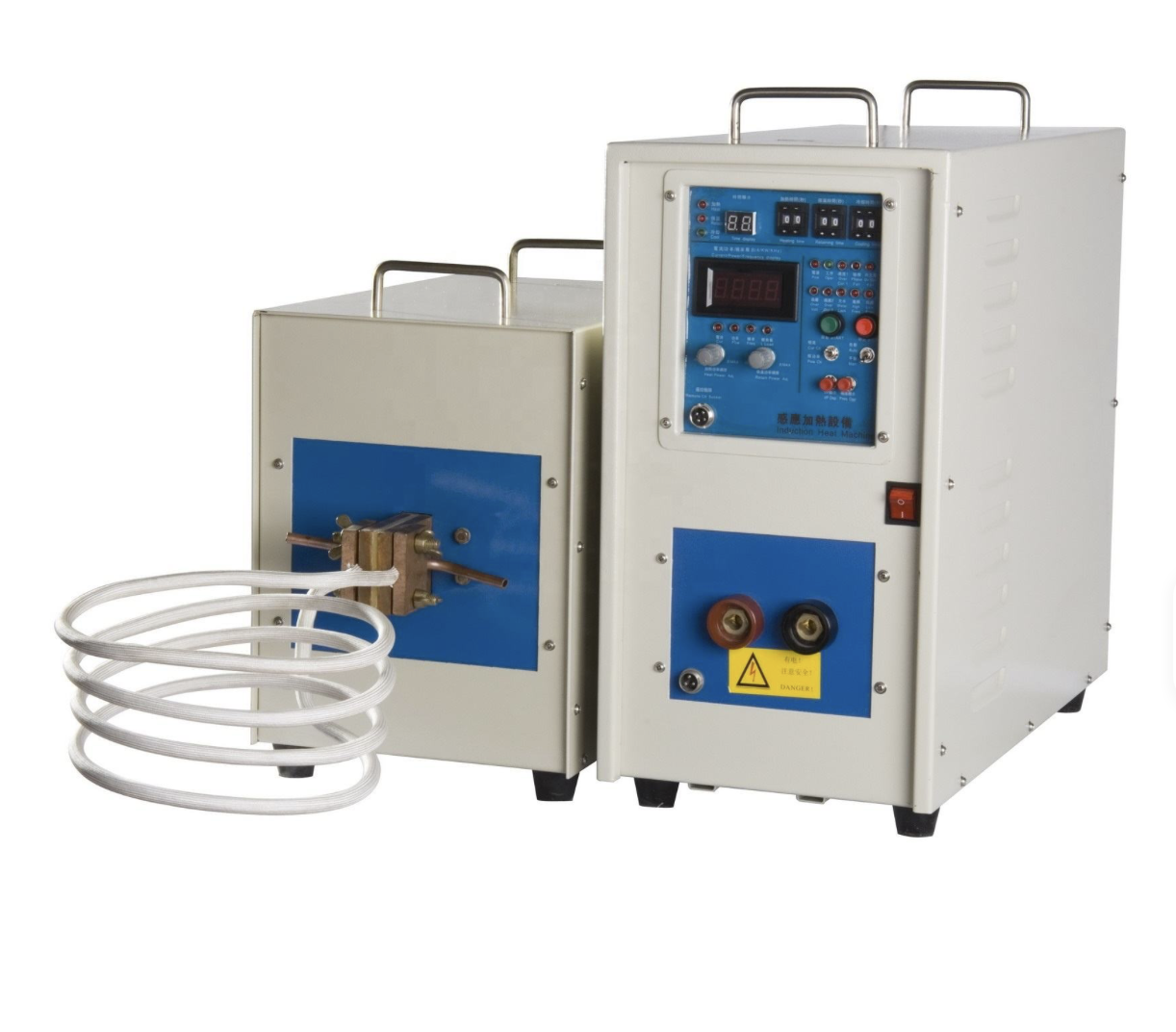 Buy cheap 60KVA High Frequency Induction Melting Furnace 60KW Electromagnetic Induction from wholesalers
