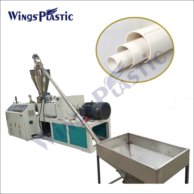 Water Supply PVC Pipe Extrusion Line Plastic Conduit PVC Pipe Production Line PVC Twin Screw Extruder Machine