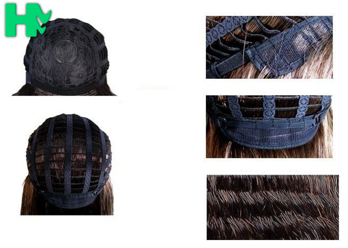 18'' Short Curly Dark Brown Synthetic Hair Wigs For Black Women