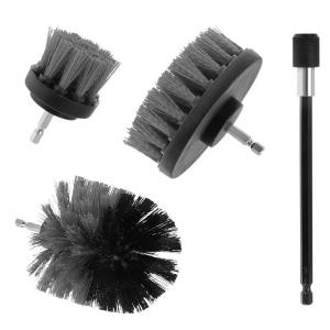 Quality 4pcs Electric Drill Bit Scrubber Attachment With Cleaning Brush wholesale