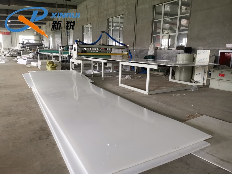 PLC Control PP Sheet Making Machine PS ABS PE Sheet Extruder