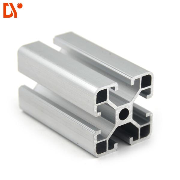 Customized Square Structural Aluminium Tube 4040 Mill Finish Extruded Profiles