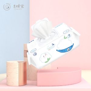 Non Woven Material Baby Cleaning Wipes With No Chemical Addition