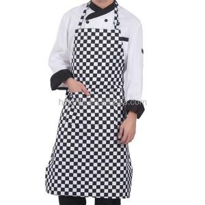 China apparel factory custom various style chef apron bib waist and full body chef apron kitchen apron on sale