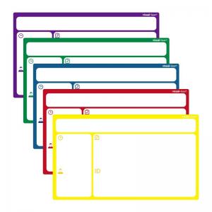 Quality Dry Erase Magnetic Whiteboard Sticker Kanban Board Cards Custom Design wholesale