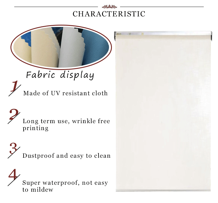 Roller blinds fabric, good quality reasonable price roller blinds fabric 100% polyester blackout roller blinds fabric