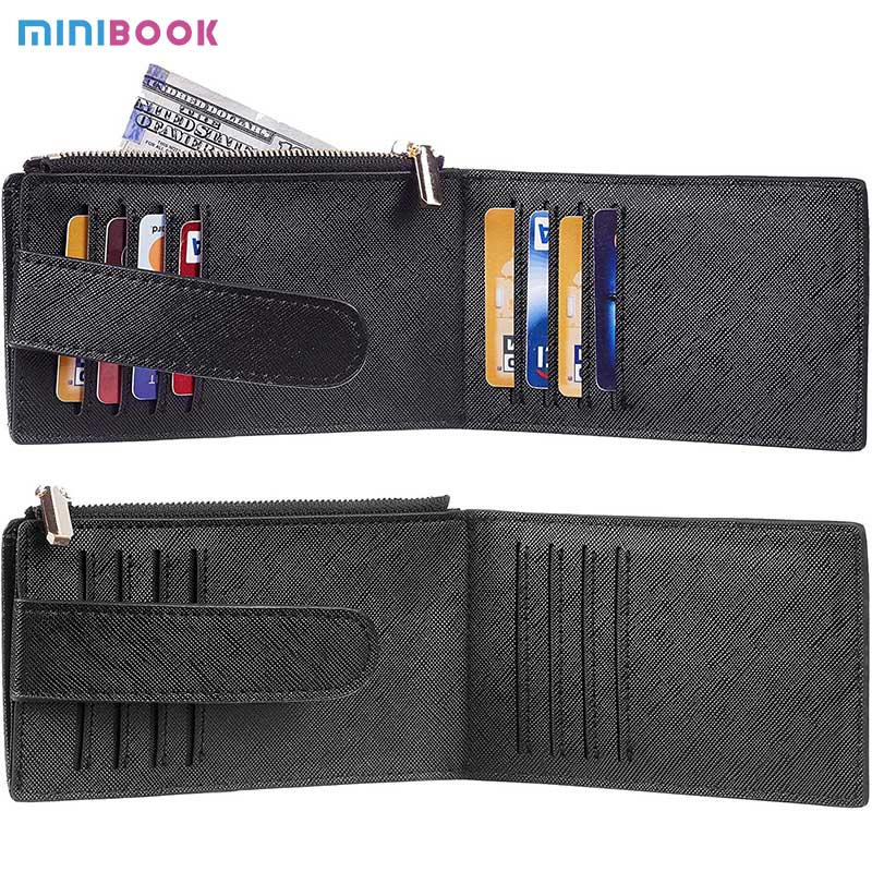 RFID Blocking Women's Wallet with Cell Phone Pocket Bifold Vegan Leather Ladies Wallet