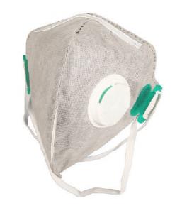 Quality Activated Carbon FFP2 Respirator Mask 4 Layer Gray Color Non Stimulating wholesale
