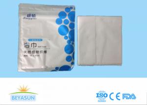 China Full Spunlace Disposable Dry Wipes , Quick Drying Travel Baby Wipes One Time on sale