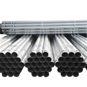 China Welding Boiler Galvanized Welded Steel Pipe 25mm Galvanised Steel Pipe Plain on sale