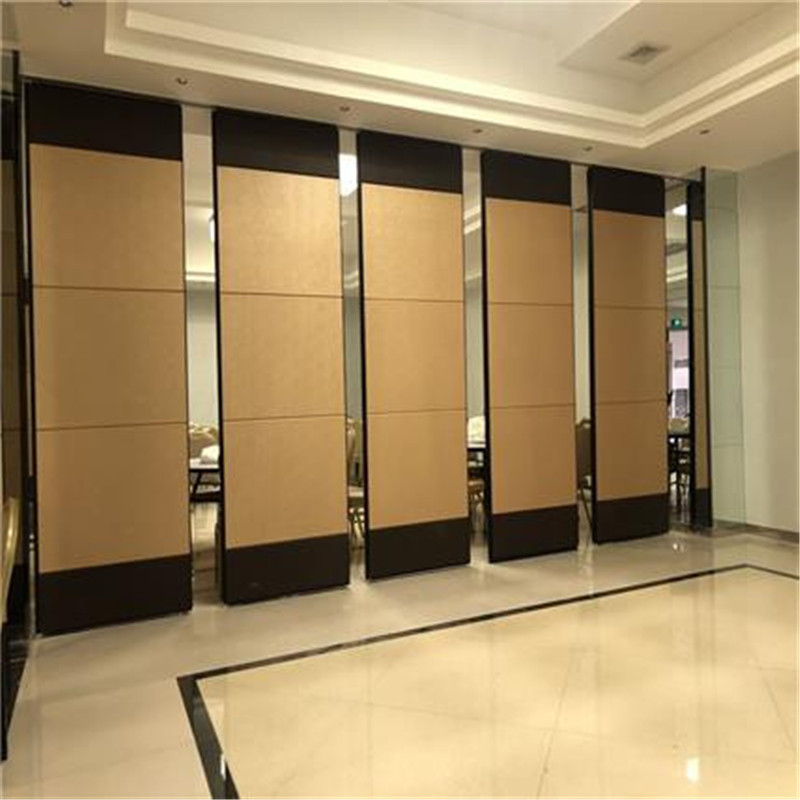 Office Decoration Movable Partition Wood Folding Partition Walls For Conference Hall