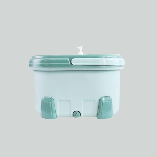 Floor Cleaning Adjustable Spin Mop And Bucket Set 360 Degree Rotatable Magic Mop And Bucket
