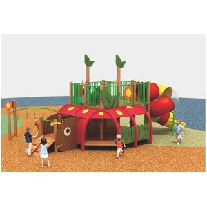 Quality SS304 Fasteners TUV Wooden Playground Equipment Environmental Protection wholesale