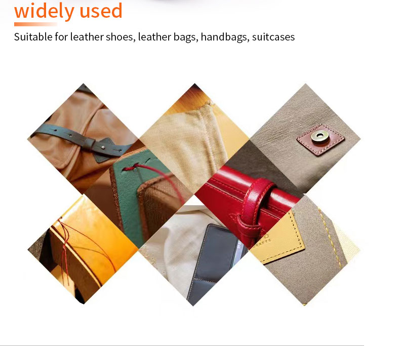 12g 60m Spun Yarn Sewing Hand Stitching Waxed Thread for Leather DIY 80 Colors Custom Made