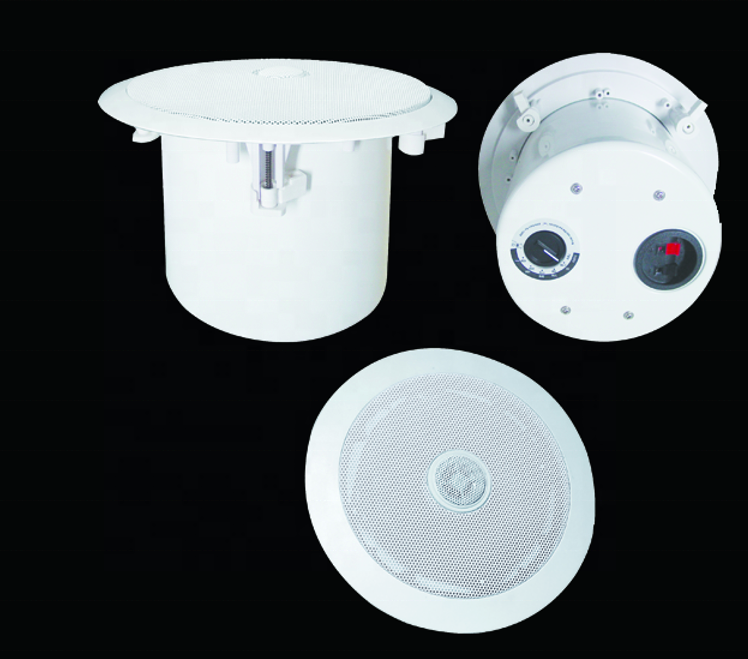 5 Inch Coaxial Speaker 20W Economic Ceiling Speaker Flush Mount