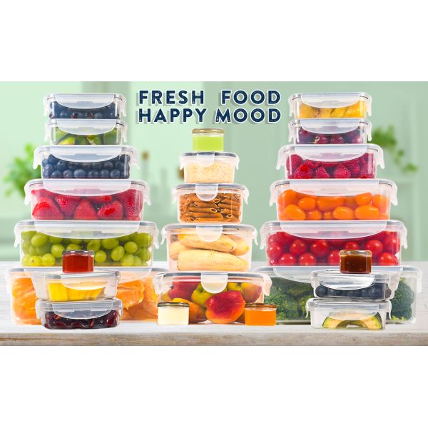 Food Storage Containers with Lids Airtight