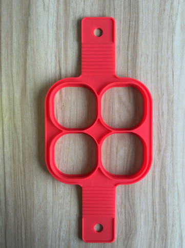 FBT121604 for wholesales silicone 4-holes pancake mold 4 shapes as option