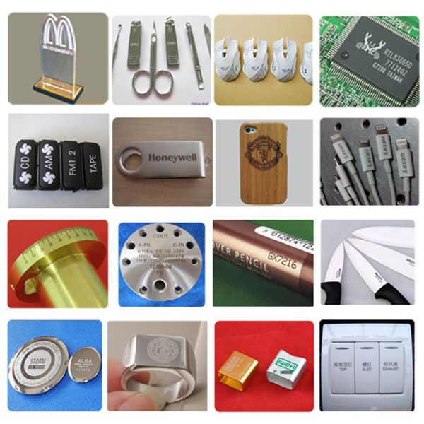 Desktop 20W 30W 1064nm Optical Fiber Laser Marking Machine