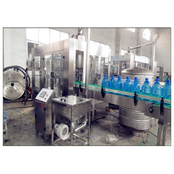 3000kg Glass Bottle Carbonated Drink Filling Machine With Touch Screen Control