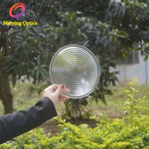 Quality High Quality Dia 250mm Borosilicate Glass Fresnel Lens, Round Fresnel Lens,Spot Fresnel Lens For Stage Lighting wholesale
