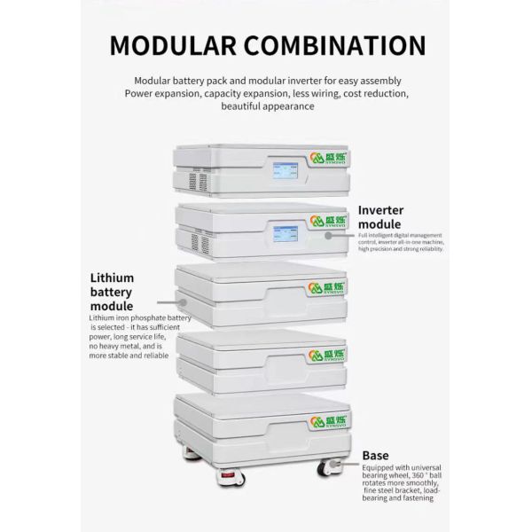 Home Kit 5kw Solar Integrative Power System Backup Battery 3kw