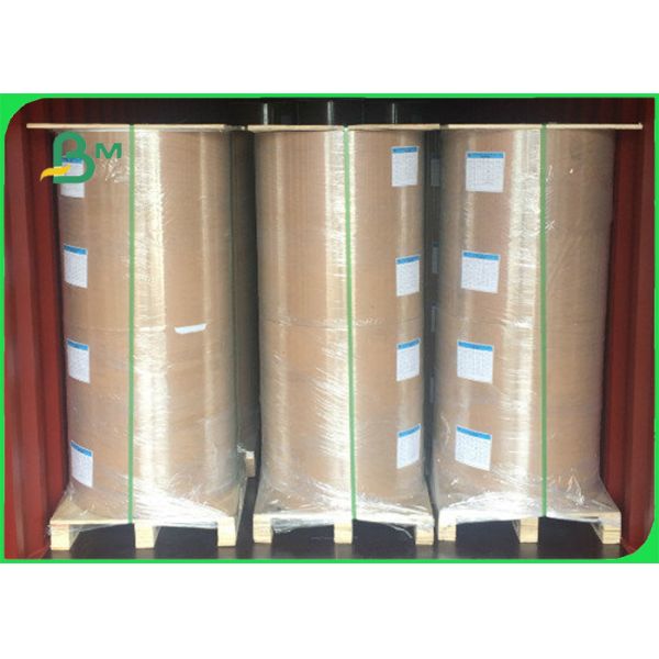 PE Coated Kraft Paper Food Grade PE Coated Paper Single Side Laminated Moisture Proof For Sugar