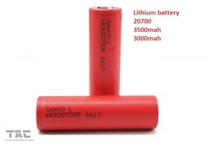 China 20700 Lithium Ion Cylindrical Battery For Electrical Vehicle 3.7V 3000MAH 30C on sale