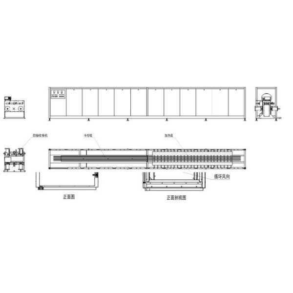 1150&ordm; C Htf4572-0611nh Four-Tube Annealing Furnace Melting Furnace