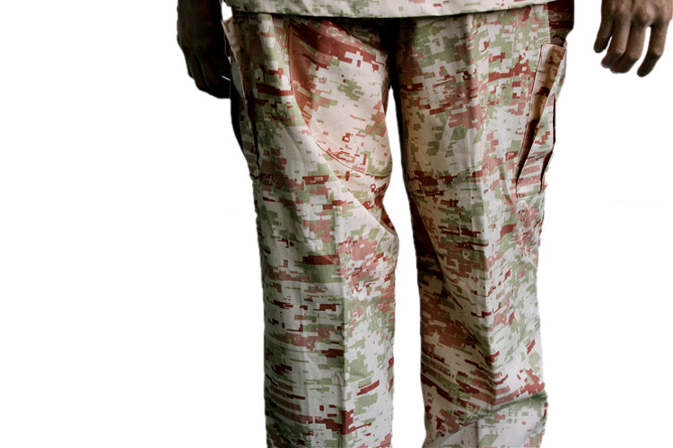 Camouflage Cotton French Combat Uniform Breathable Tactical Clothing For Royal Guard