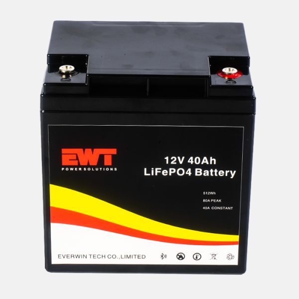 12.8V 40Ah Lithium Iron Phosphate Battery Pack Golf Carts Storage 12V LiFePO4 LFP IFR26650 Lithium battery