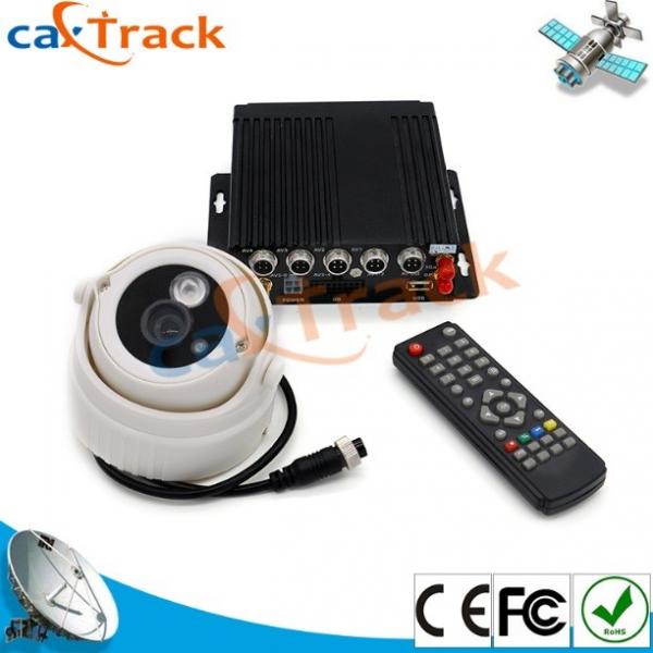 Cheap Car GPS Mobile DVR With 2CH SD Card Slot And 4CH Camera 1CH AVout for sale