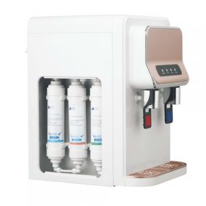China 3 Stage Reverse Osmosis Water Cooler , R134a Table Water Dispenser White Color on sale