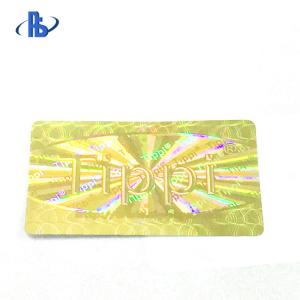 Quality Tamper Evident Security Hologram Stickers Custom Logo And Design Acceptable wholesale