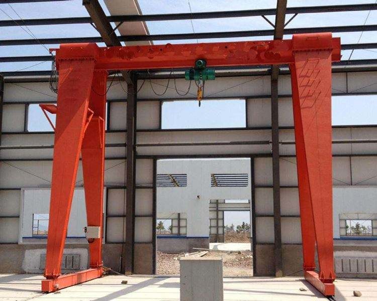 Q355E Material Single Girder Gantry Crane Low Temperature Resistant Outdoor 20T