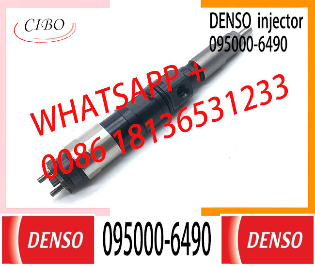 Diesel Fuel Injection Common Rail Injector 095000-6490 RE529118