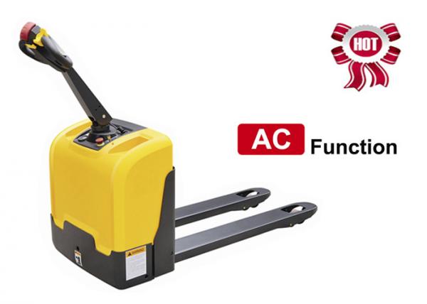 Cheap AC Function Walkie Electric Pallet Jack , Narrow Space Motorized Pallet Jack for sale